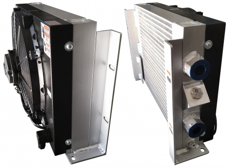 Racitor Ulei Hidraulic 150 lpm cu ventilator cu actionare la 12 Vcc [1]