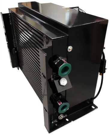 Racitor ulei hidraulic capacitate 150 lpm cu ventilator si termostat fix actionate la 220 Vca [4]