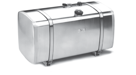 Piese de schimb tractoare - Rezervor de aluminiu 500 litri dimensiuni 1600x500x640