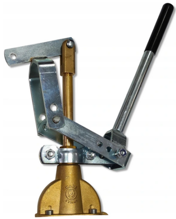 Robineti - Robinet din alama 4" EMH cu flansa si levier universal de actionare