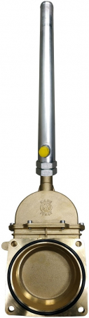 Robinet model  ECO 6" cu actuator EMH pentru vidanja cu 2 flanse [1]