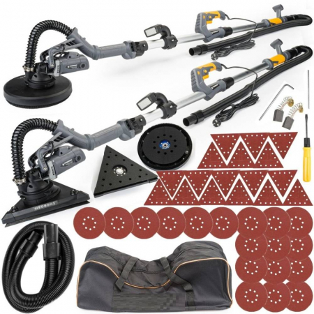 Promotii - Slefuitor telescopic 2 in 1 cuprinzand set de 45 piese  pentru ipsos