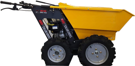 Transportor dumper 260 Kg motor benzina Briggs & Stratton 6KW [2]