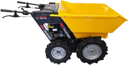 Motosape si motocultoare - Transportor dumper 260 Kg motor benzina Briggs & Stratton 6KW