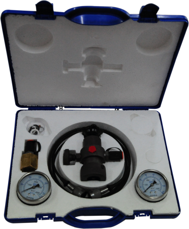 Produse EmagMarketplace - Trusa verificare si incarcare acumulatori hidraulici 550 bar