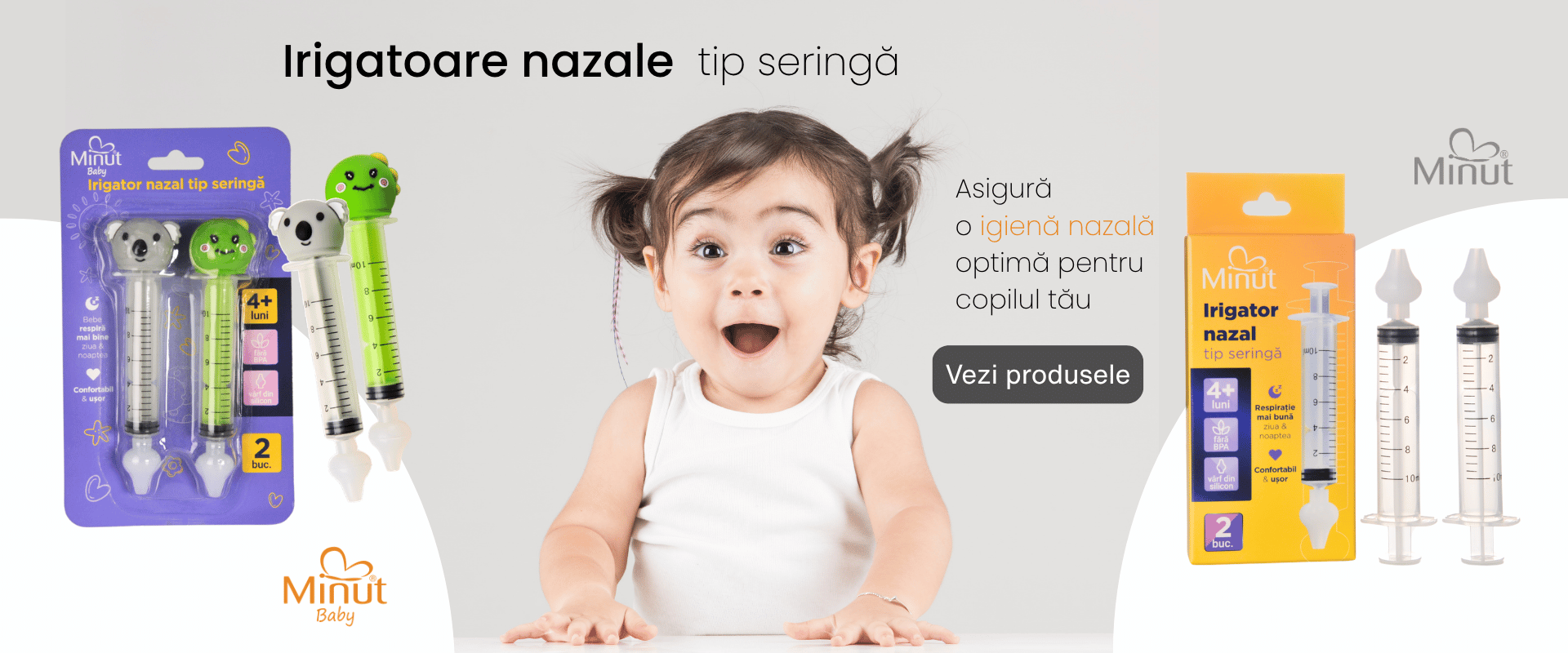 Irigatoare nazale Dr. Soleil