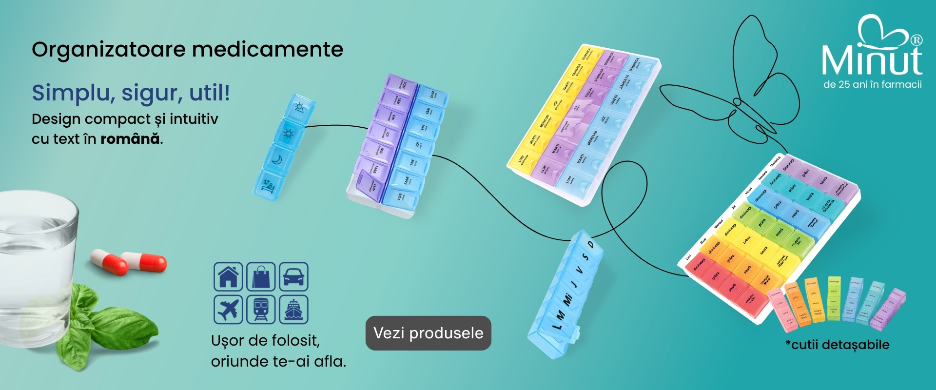 organizatoare medicamente