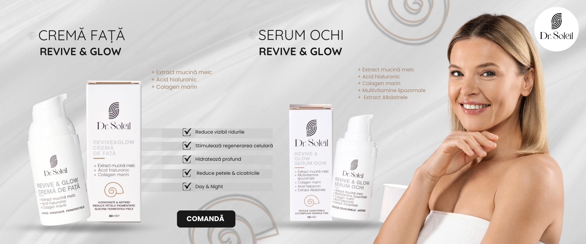 creme Revive & Glow Dr. Soleil
