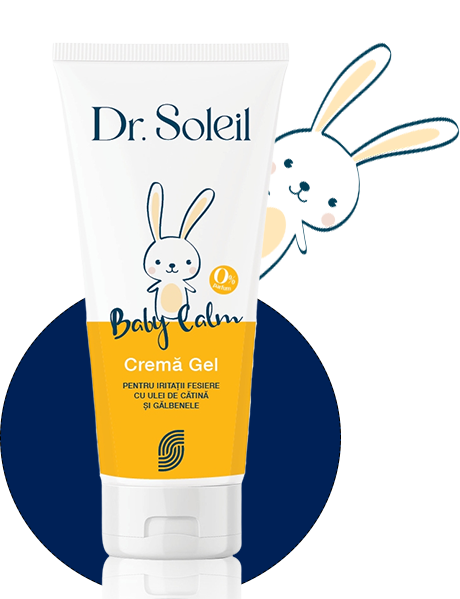 Baby Calm Dr. Soleil, gel pentru iritatii fesiere bebelusi 100 ml [2]