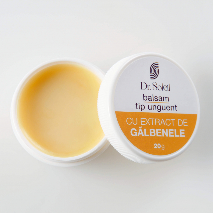 Balsam tip unguent cu extract de Gălbenele Dr. Soleil, 20g [2]