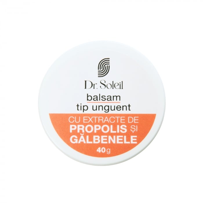 Balsam tip unguent cu extracte de Propolis și Gălbenele Dr. Soleil, 40g [1]