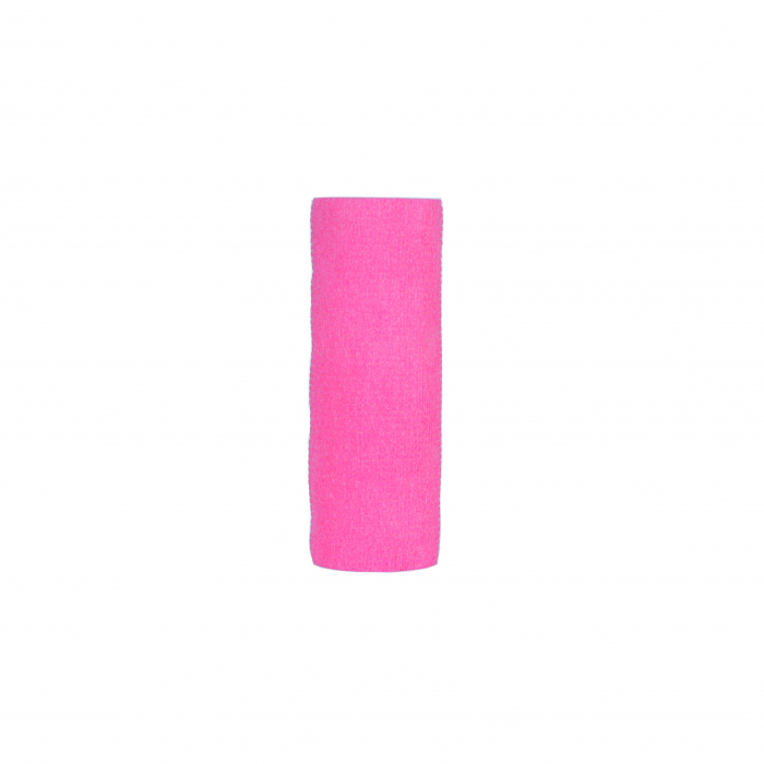 Bandaj elastic autoadeziv Minut, roz 7.5 cm x 4.5 m [2]
