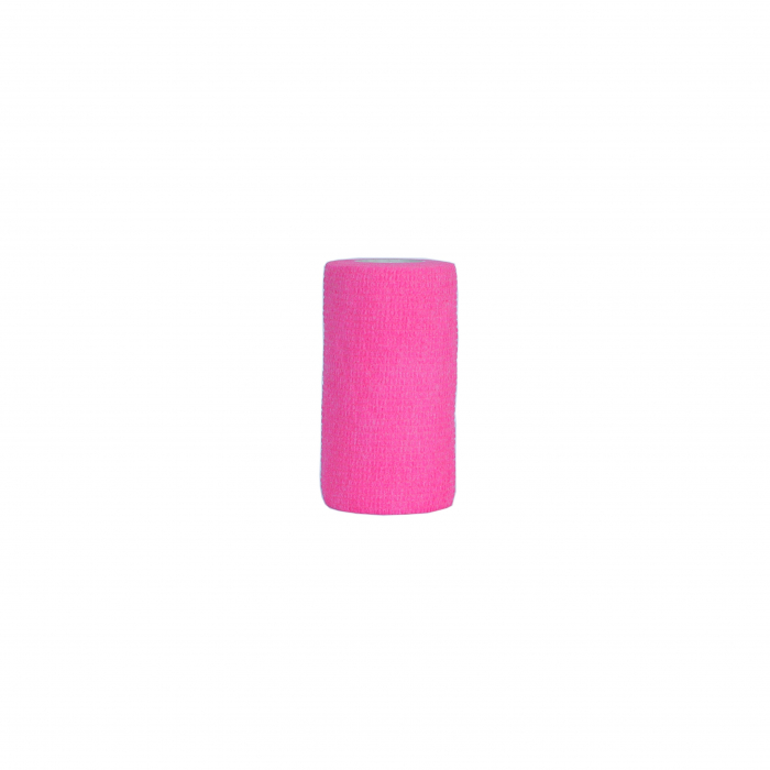 Bandaj elastic autoadeziv Minut, roz 7.5 cm x 4.5 m [4]