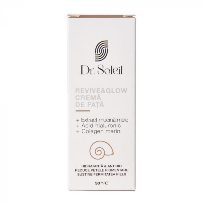 Crema fata cu mucina melc Revive & Glow Dr. Soleil, 30 ml [2]