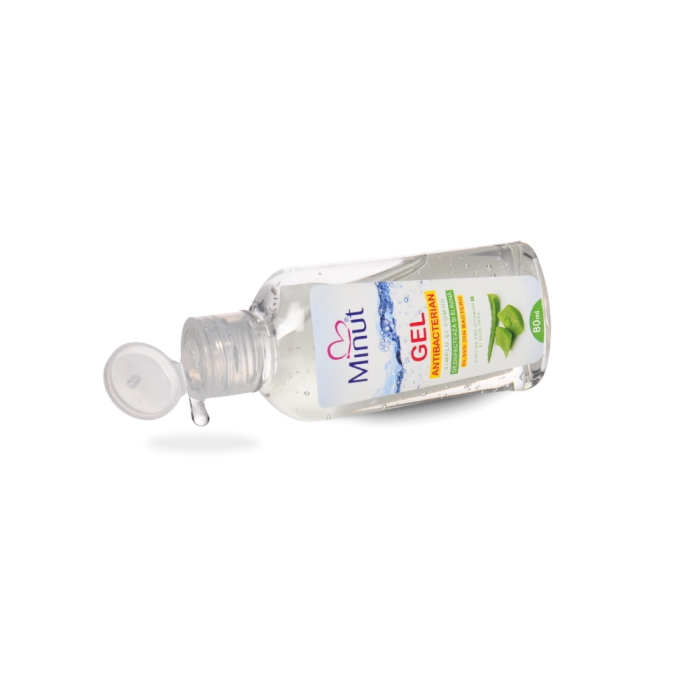 Gel antibacterian cu Aloe Vera, biocid, Minut, 80 ml [2]