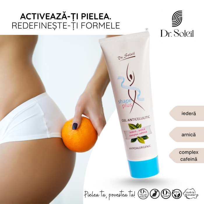 Gel anticelulitic Dr. Soleil cu iedera, arnica si cafeina 150 ml [2]