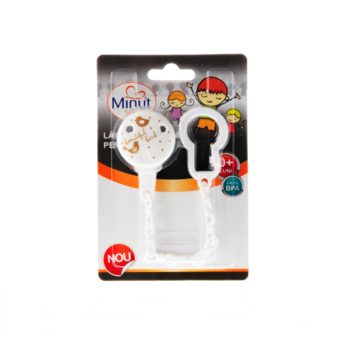 Lant suzeta Minut Baby plastic 0+ [4]