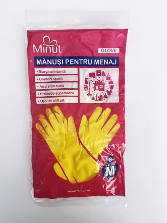 Manusi menaj Minut, marimi L galbene [3]