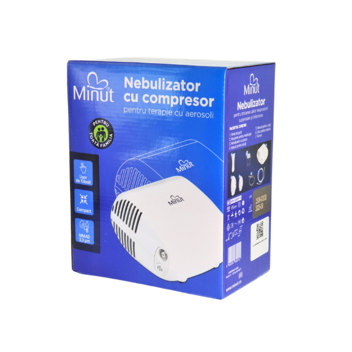 Nebulizator Minut cu compresor pentru terapie cu aerosoli [5]