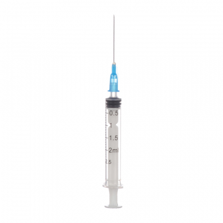 Seringa cu ac Minut, set 100 buc 2.5 ml [2]