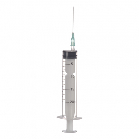 Seringa cu ac Minut, set 100 buc 20 ml [2]