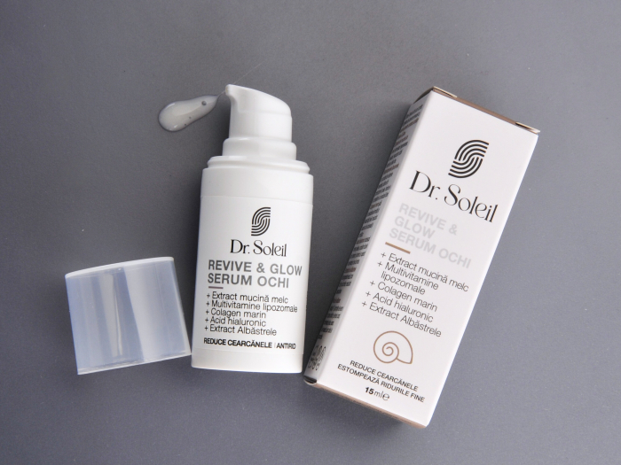Serum ochi cu mucina melc Revive & Glow Dr. Soleil, 15 ml [6]