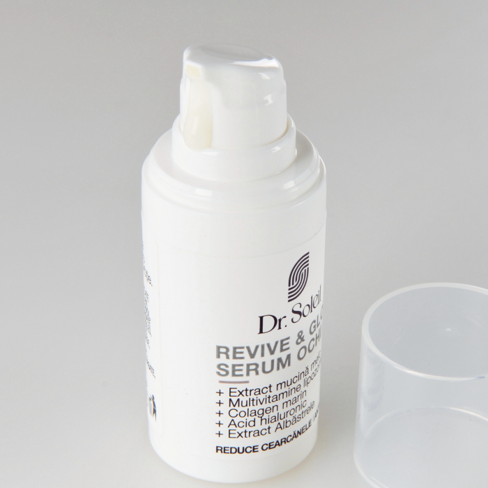 Serum ochi cu mucina melc Revive & Glow Dr. Soleil, 15 ml [3]