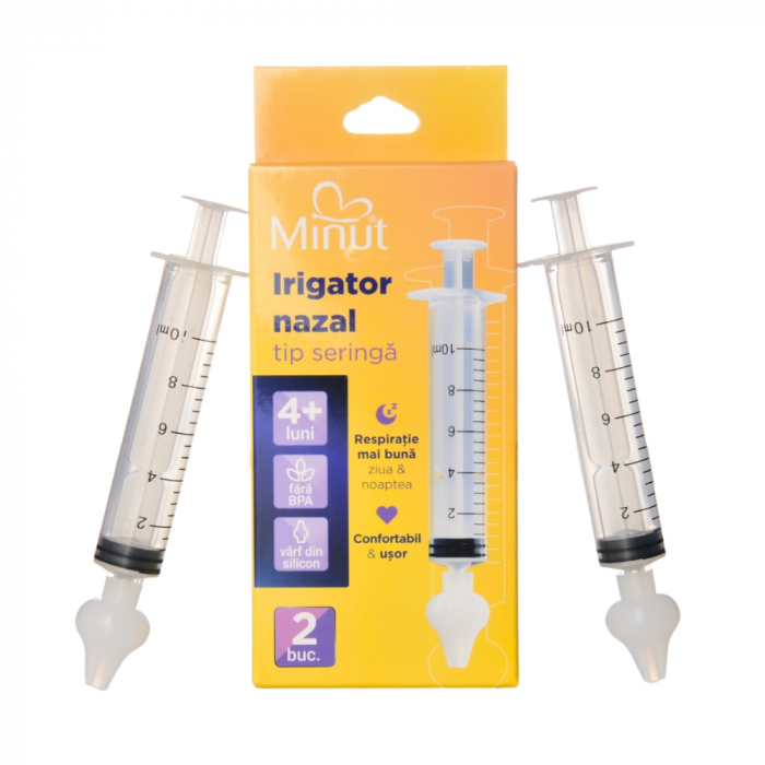 Set 2 bucati irigator nazal tip seringa, Minut [2]