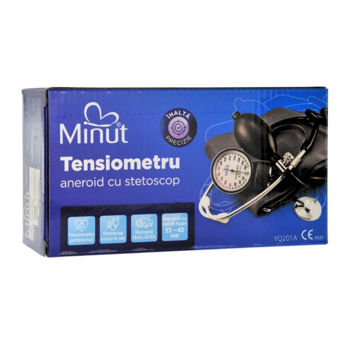 Tensiometru aneroid Minut cu stetoscop [3]