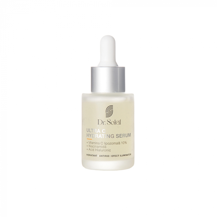 Ultra C Hydrating Serum cu Vitamina C lipozomală 10% Dr. Soleil [3]