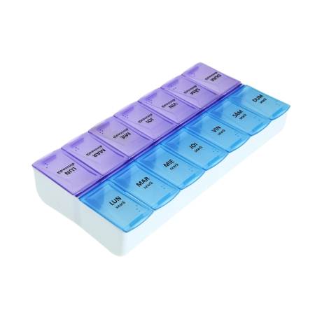 Organizator Medicamente Săptămânal 14 Compartimente Minut [2]