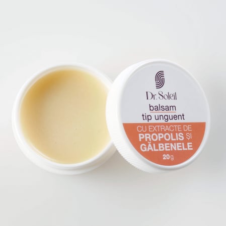 Balsam tip unguent cu extracte de Propolis și Gălbenele Dr. Soleil, 20g [1]
