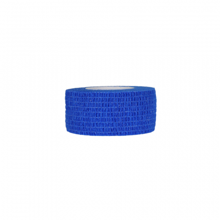 Produse recuperare sportiva - Bandaj elastic autoadeziv Minut, albastru 2.5 cm x 4.5 m