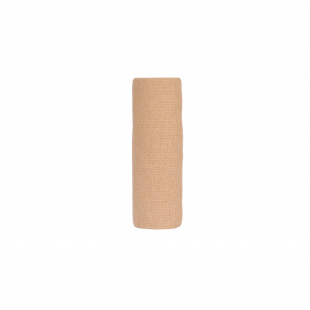 Produse recuperare sportiva - Bandaj elastic autoadeziv Minut, bej 15 cm x 4.5 m