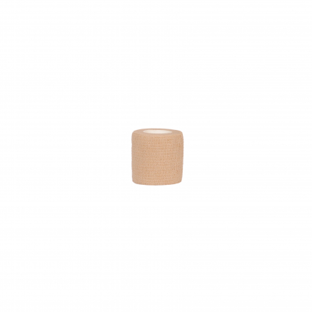 Produse recuperare sportiva - Bandaj elastic autoadeziv Minut, bej 7.5 cm x 4.5 m