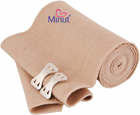 Bandaj elastic cu clema Minut 15 cm x 4.5 m [3]