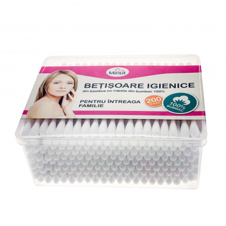 Betisoare igienice Minut - 200buc/cutie [1]