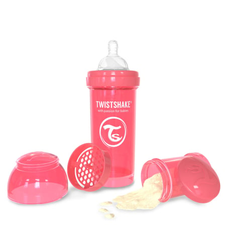 Biberon anticolici cu recipient lapte praf Twistshake, 260 ml [2]