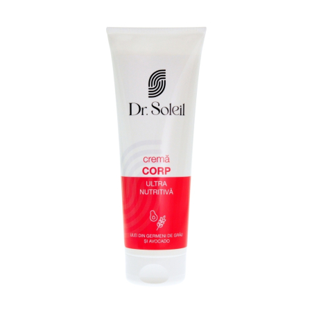 Lotiuni si creme de corp - Crema de corp ultra nutritiva Dr. Soleil cu Germeni de Grau si Avocado, 250 ml
