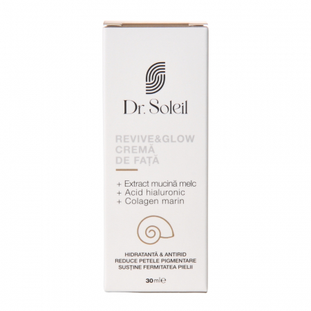 Crema fata cu mucina melc Revive & Glow Dr. Soleil, 30 ml [1]