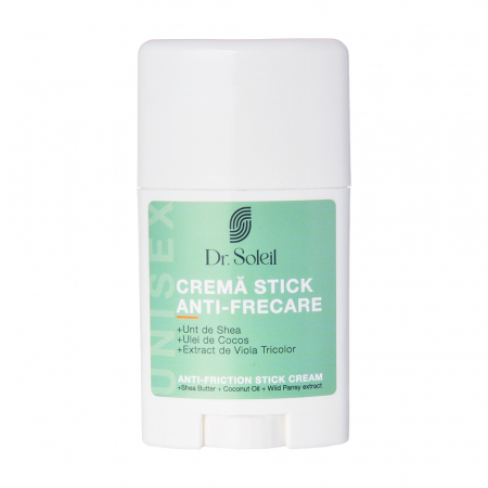 Tratamente ingrijire corp - Cremă stick antifrecare și antiiritații Dr. Soleil, 70 ml