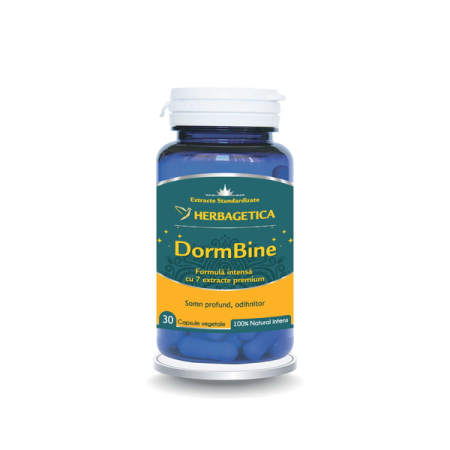 Vitamine si suplimente - DormBine, 30 capsule vegetale - Herbagetica