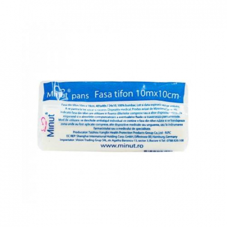 Consumabile sanitare - Fasa tifon Minut 10 m x 10 cm