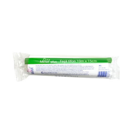 Consumabile sanitare - Fasa tifon Minut 10 m x 15 cm, 23 g