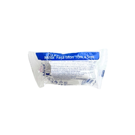Consumabile sanitare - Fasa tifon Minut 10 m x 5 cm, 17g
