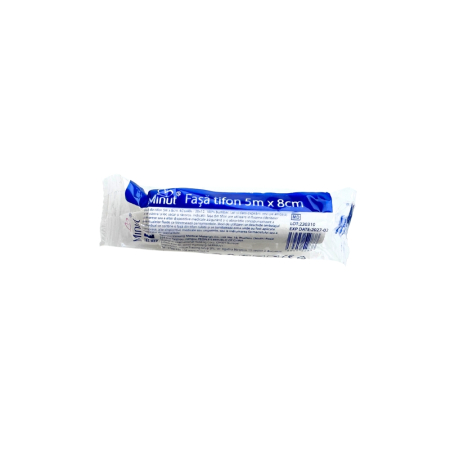 Consumabile sanitare - Fasa tifon Minut 5 m x 8 cm, 17 g