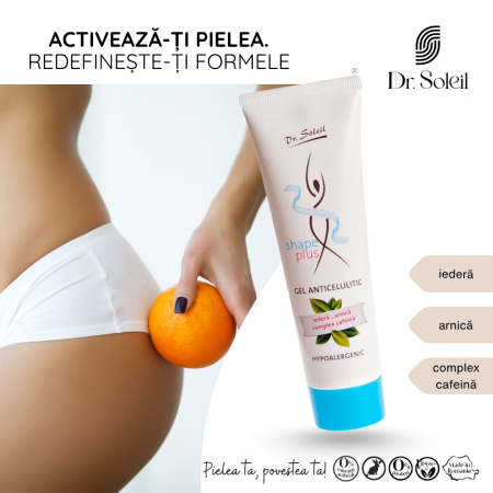 Gel anticelulitic Dr. Soleil cu iedera, arnica si cafeina 150 ml [1]