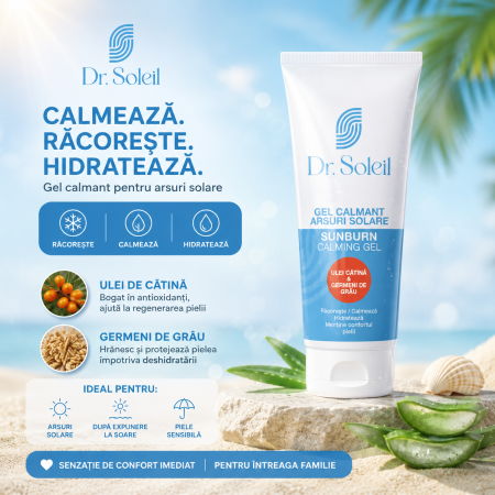Gel calmant arsuri solare Dr. Soleil, 100 ml [1]
