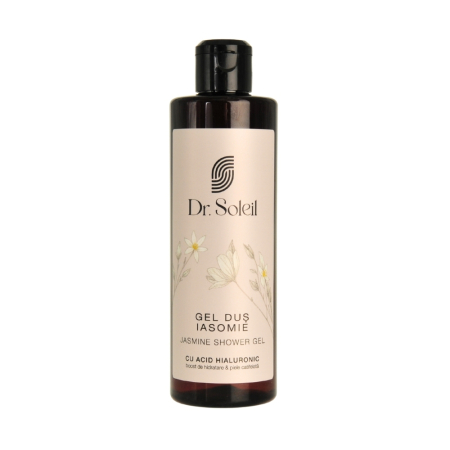 Geluri de dus - Gel duș cu Iasomie și Acid Hialuronic, 260 ml, Dr. Soleil
