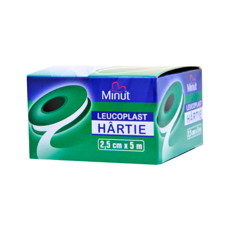 Consumabile sanitare - Leucoplast hartie Minut 2.5 cm x 5 m